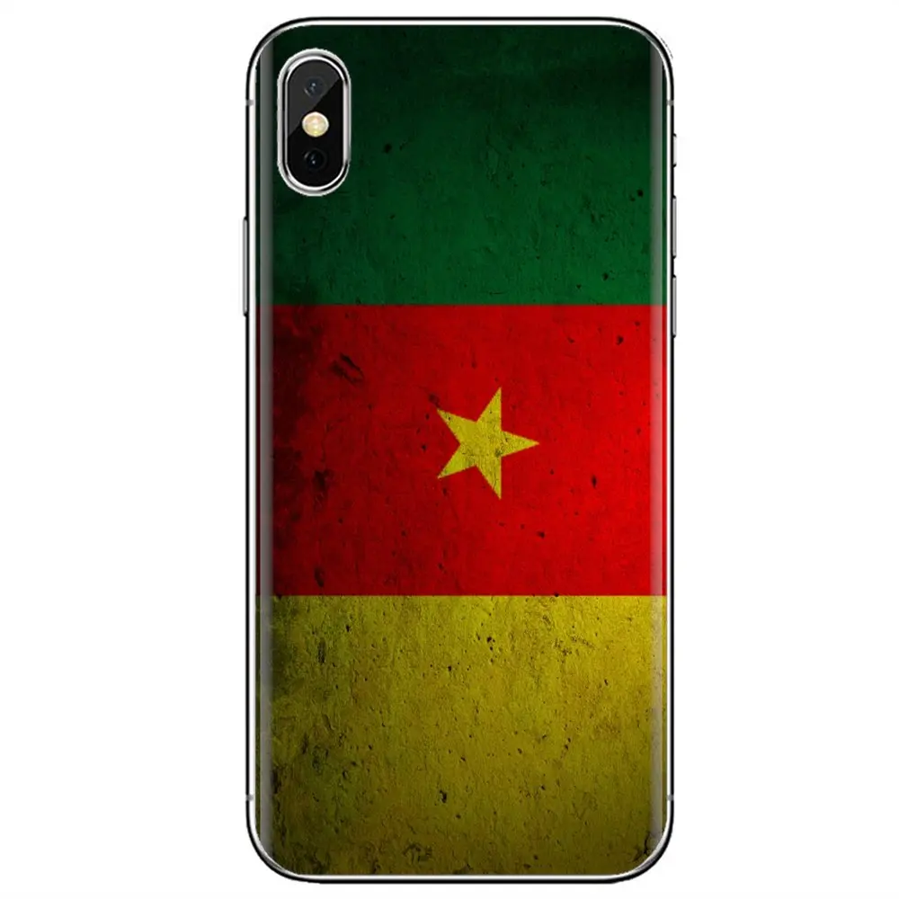 Силиконовый чехол из ТПУ см Флаг Камеруна для iPhone 11 Pro 4 4S 5 5S SE 5C 6 6S 7 8 X XR XS Plus Max iPod