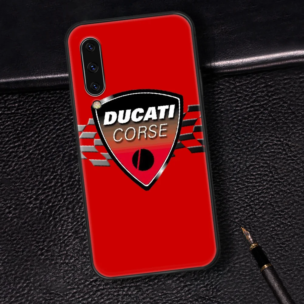 

Ducadi Motorcycle Brand Phone Case Cover For Samsung Galaxy A7 8 10 20 20e 21 30 30S 31 41 50 50S 51 70 71 91 black Bumper 3D