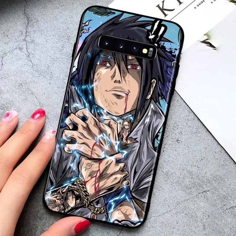 

Anime japanese cool for Samsung Galaxy S21 Ultra Plus Note 20 10 9 8 S10 S9 S8 S7 S6 Edge Plus Black Phone Case