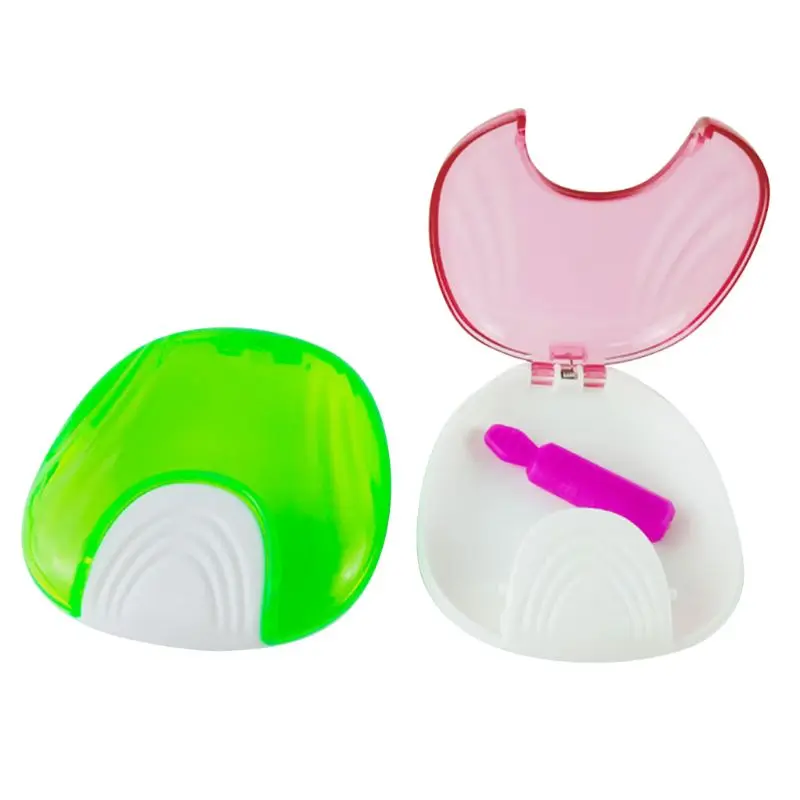 

Dental Orthodontic Retainer Denture Storage Case Box Mouthguard Container U2JD