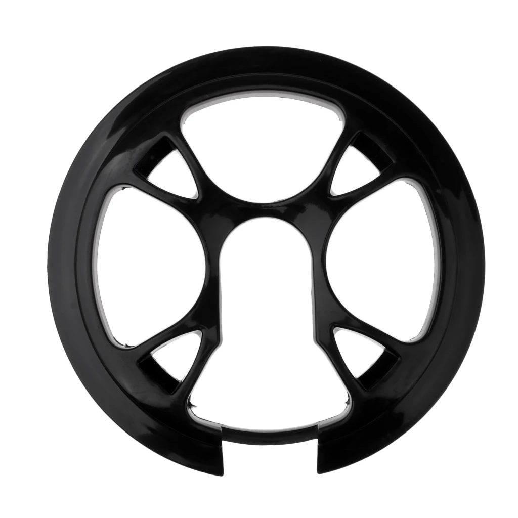 Black 2 Прочный 36/42 т велосипедная Звездочка звездочки шатуны гвардии протектор велосипед Chainstay крышка передней звездочки - Цвет: Black 2
