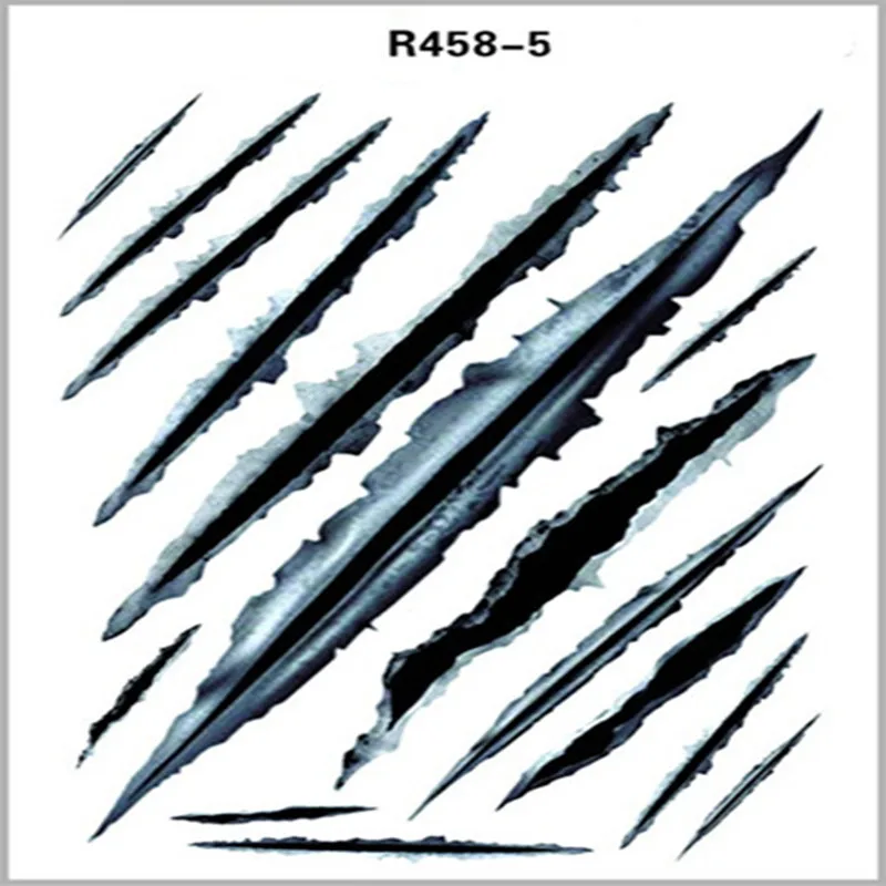 Набор автомобильных наклеек с отверстием для пули крутые царапины наклейки на