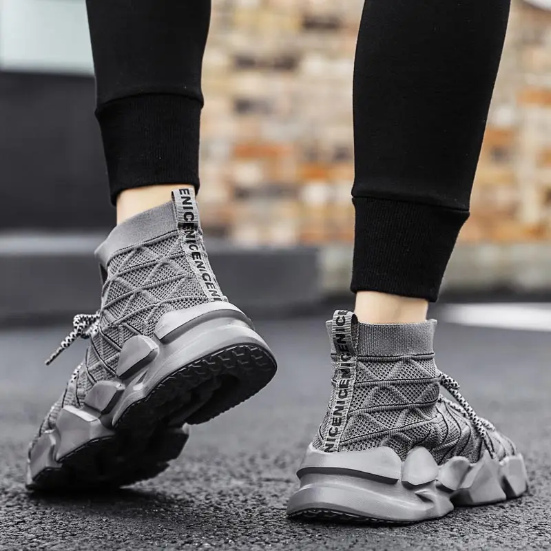 

Теннисная спортивная обувь, мужские роскошные кроссовки для бега, фитнеса, модная спортивная обувь для мальчиков, размера плюс Красные крос...