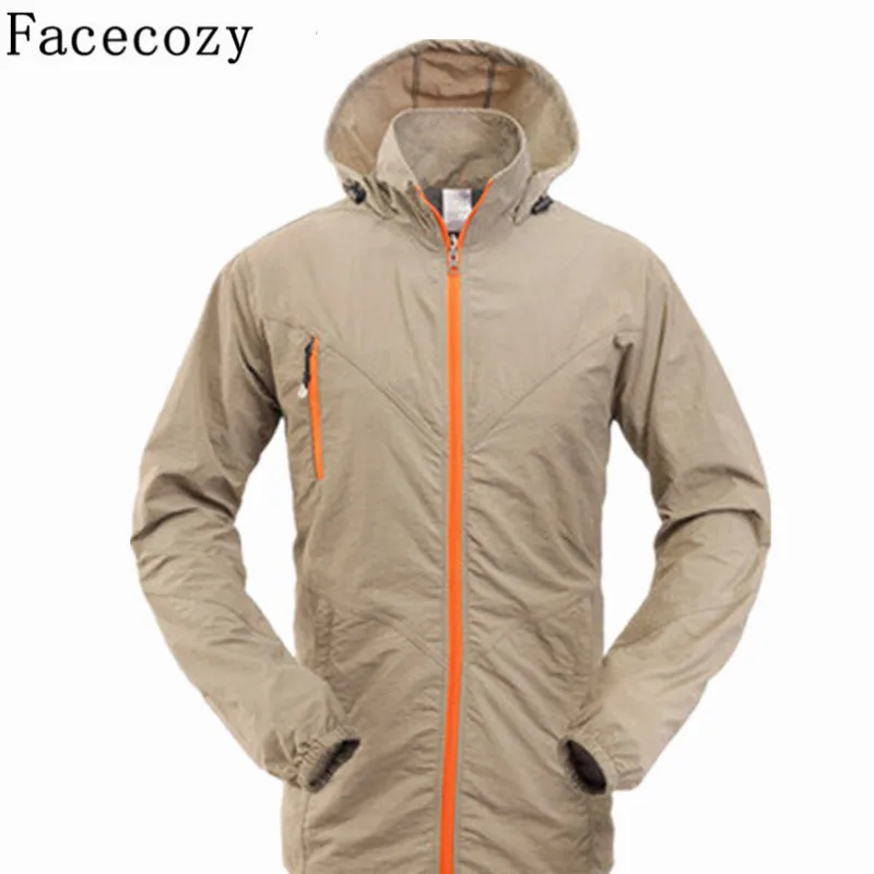 Мужская и женская спортивная рубашка Facecozy быстросохнущая дышащая для рыбалки