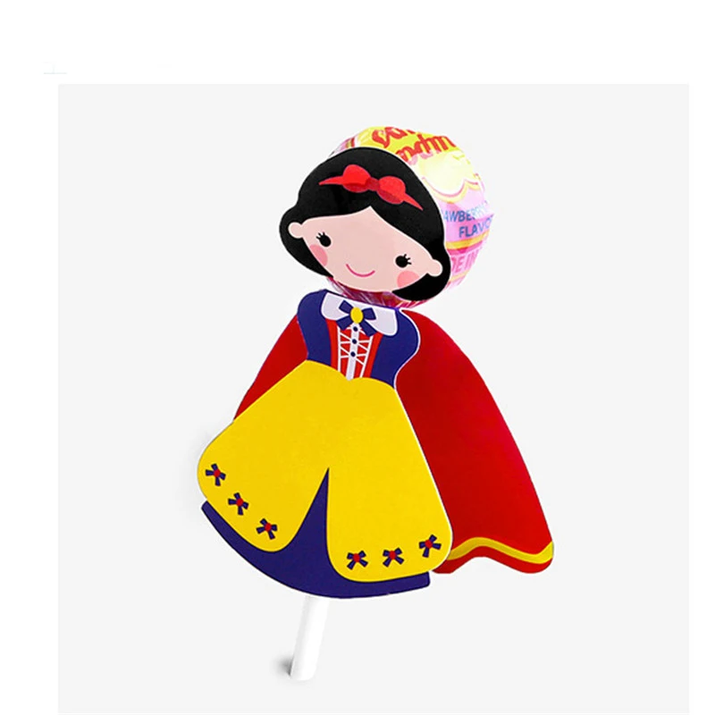 Детские товары для дня рождения конфеты ручной работы Упаковка карты Принцесса