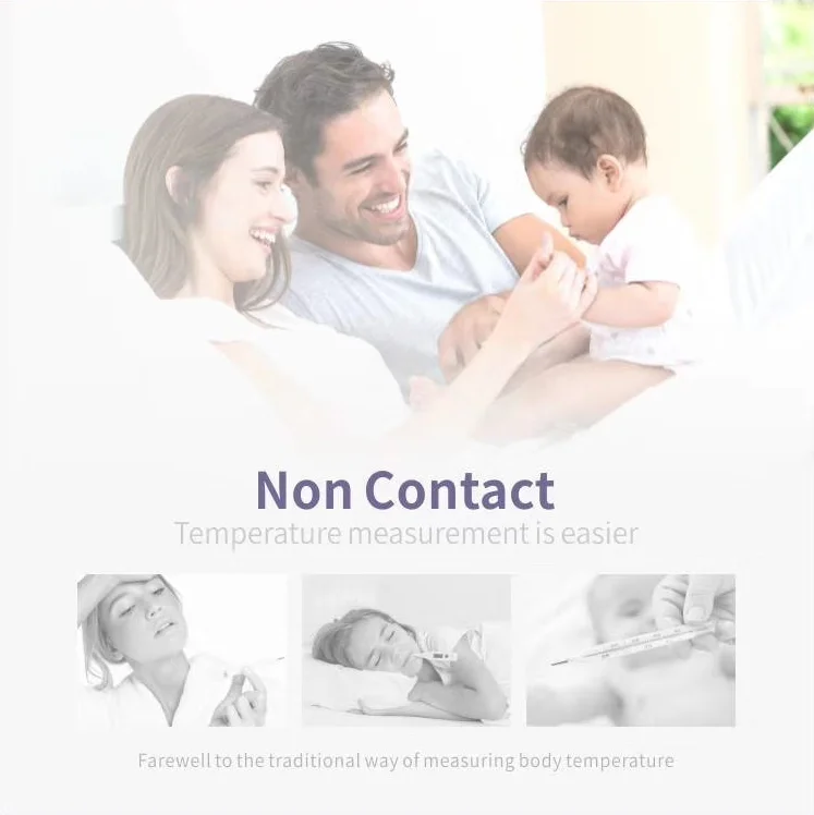 

Electronic Baby Infrared Thermometer Non-contact Handheld Body/Object Temperature For Baby/Adult Family Protector