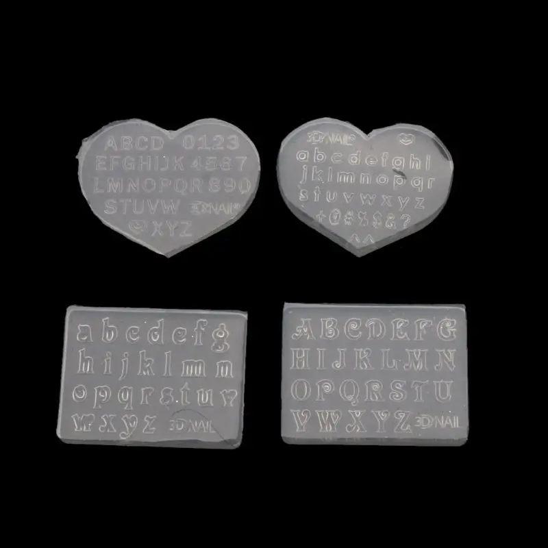 

2Pcs 3mm Small Size Numbers Letters Mold Pendant Resin Silicone Molds Resin Message Fillings Making Jewelry Making Tools