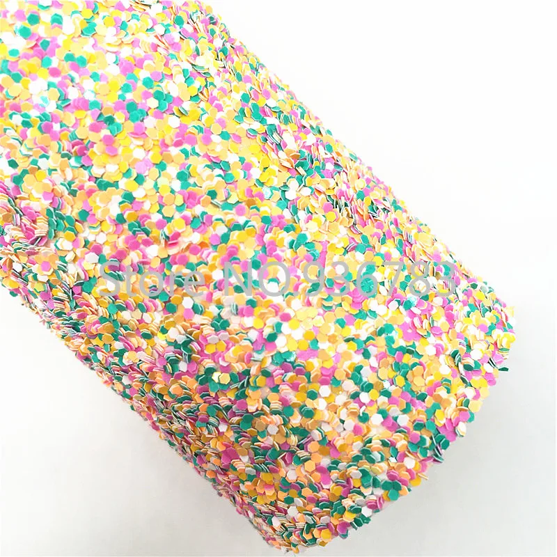 1 шт. A4 Размер 21X29 см синтетическая кожа смешанные цвета массивная блестящая для