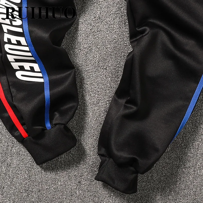 

RUIHUO 2021 New Print Harem Pants Men Trousers Joggers Casual Pants Men Sweatpants Hip Hop Streetwear Male Plus Size M-5XL