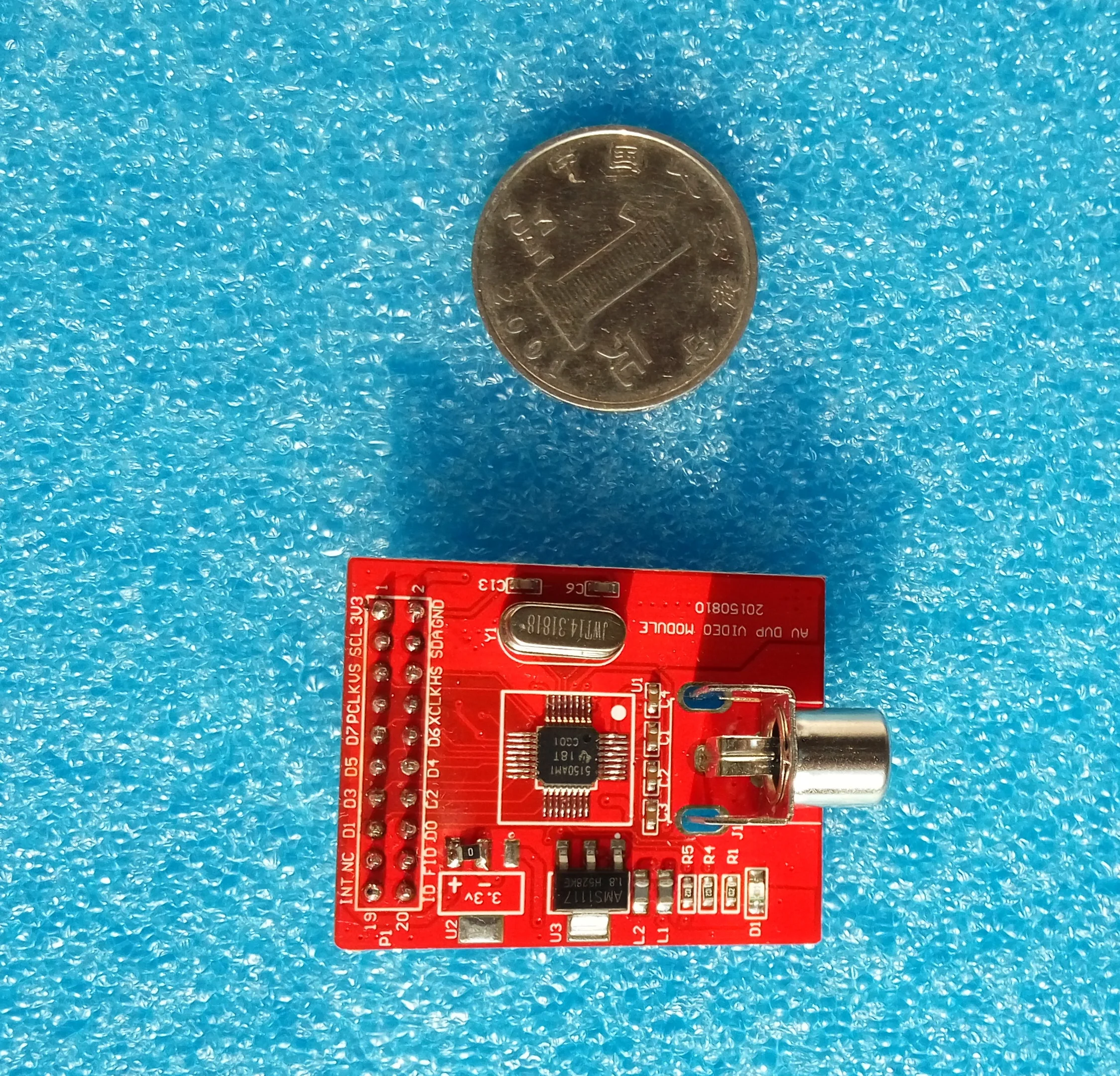 Модуль TVP5150 FPGA SDRAM PAL декодирование видео аналоговая AV Входная камера VGA