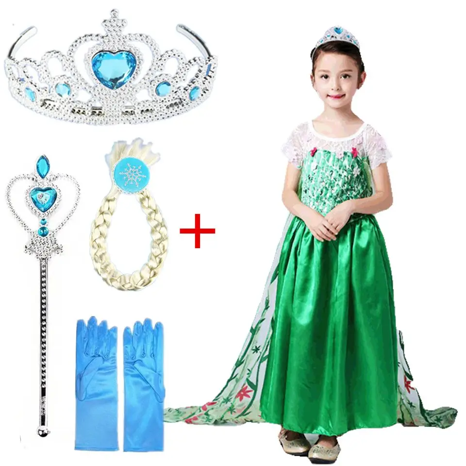 Дисней Холодное сердце 2 Ночная рубашка с Эльзой и Анной для девочек костюм