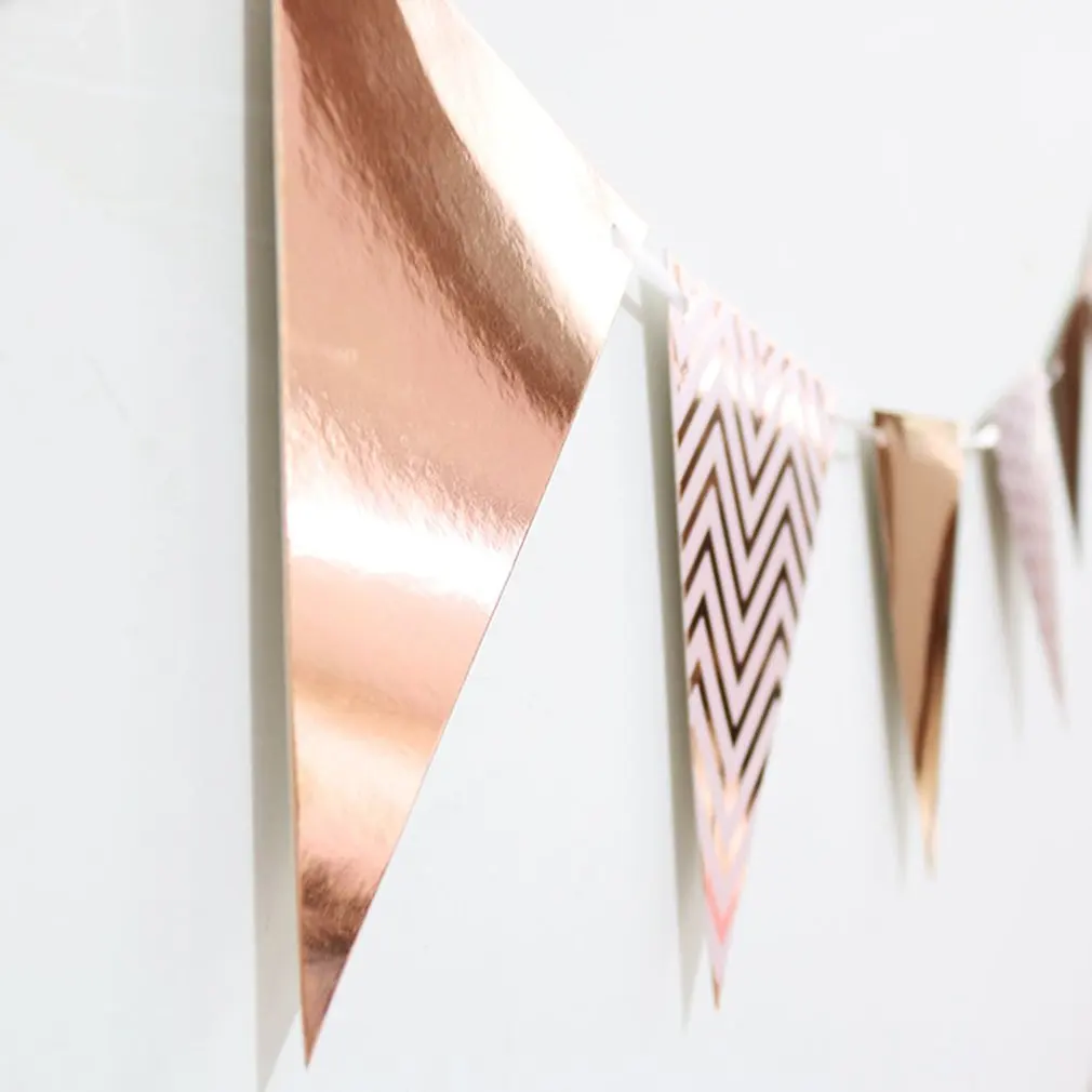 Свадебная компоновка Золотая пятиконечная вымпела платье для дня рождения