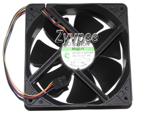 MFC0381V1 Q000 M99 12V 7 4 W 0.62A провода 4Pin для Dell OPTIPLEX 360 745 755 760 BTX чехол вентилятор
