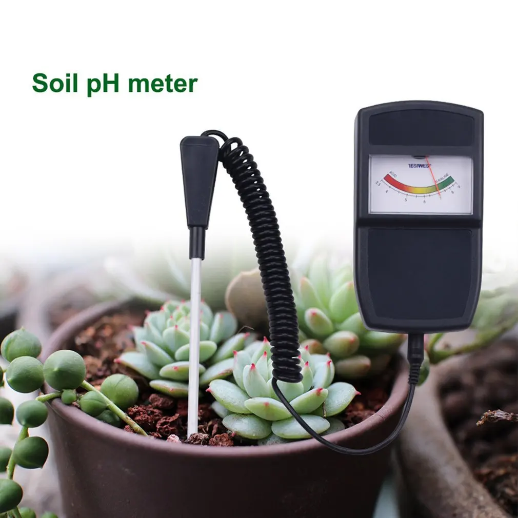 

Soil Moisture Meter Measuring Tool Plant Flower Pointer Outdoor Soil Detector PH Tester Acidity Meter Analyzer Garden Use