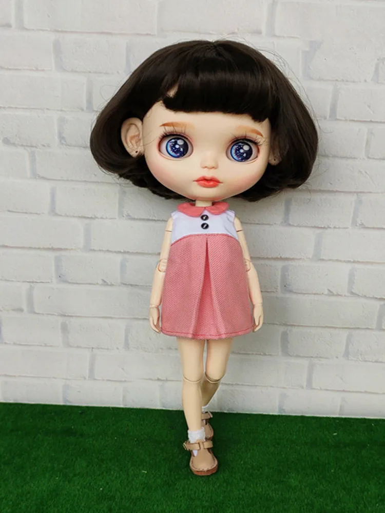 3 шт./компл. Blyth [платье + нижнее белье носки] 1/6 наряд для кукол (подходит Azone BJD Pullip