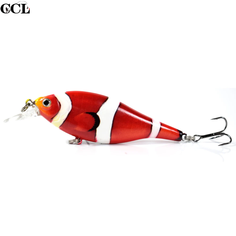 CCLTBA 95mm 12.5g Shad Jerk Bait Fishing Lure Sinking Wobblers Crank Jerkbait Fishing Tackle