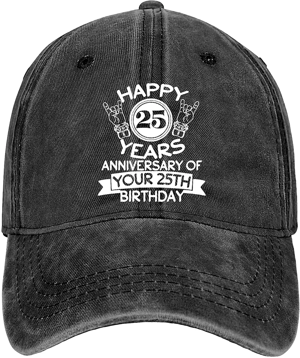 

Винтажная Кепка для мужчин и женщин, регулируемая потертая шапка в стиле 50-го дня рождения, для молодых людей
