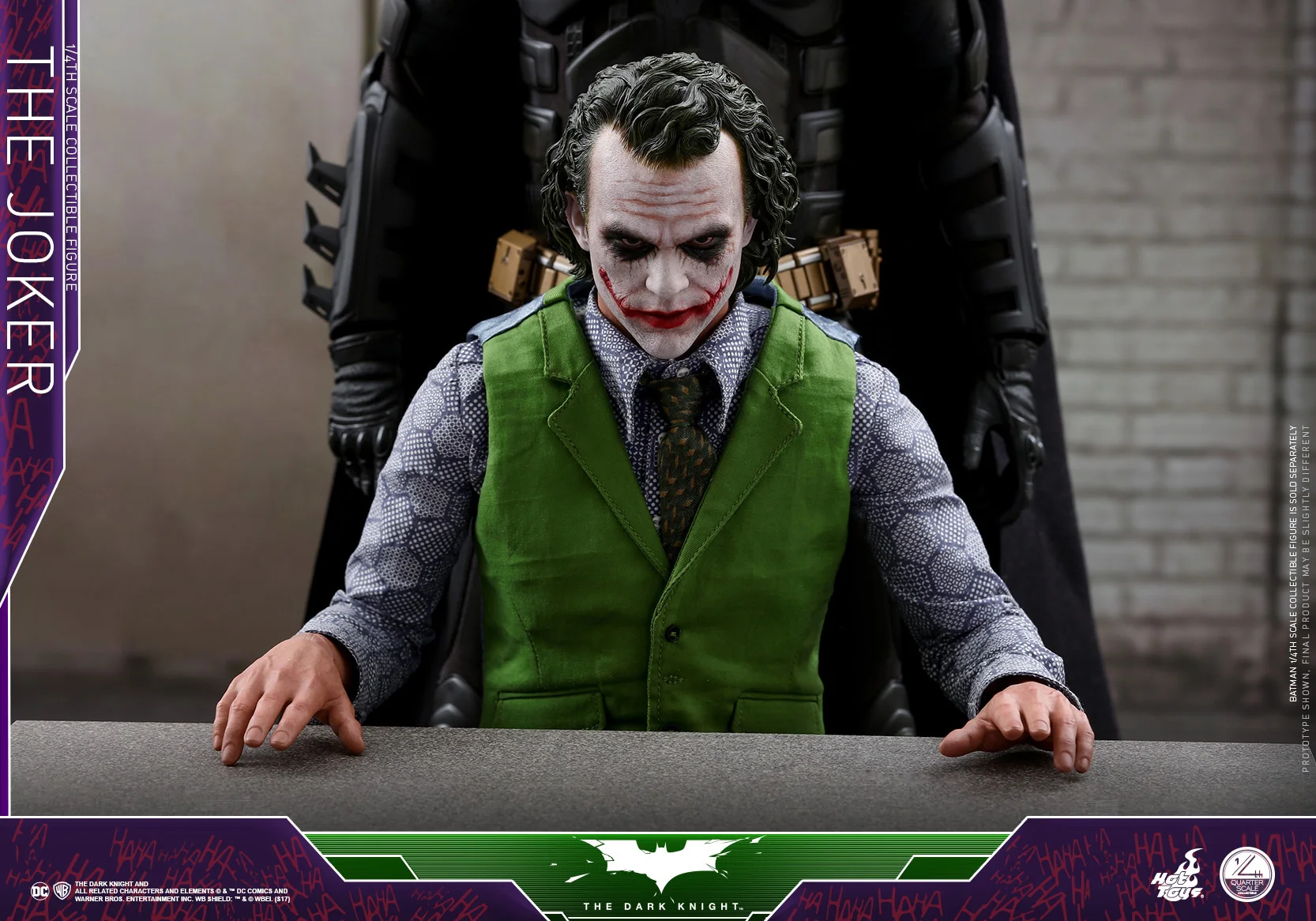 HT HOTTOYS QS010 1/4 Бэтмен Темный рыцарь Джокер Хит Леджер нормальная версия Коллекция фигурка для фанатов подарок на праздник