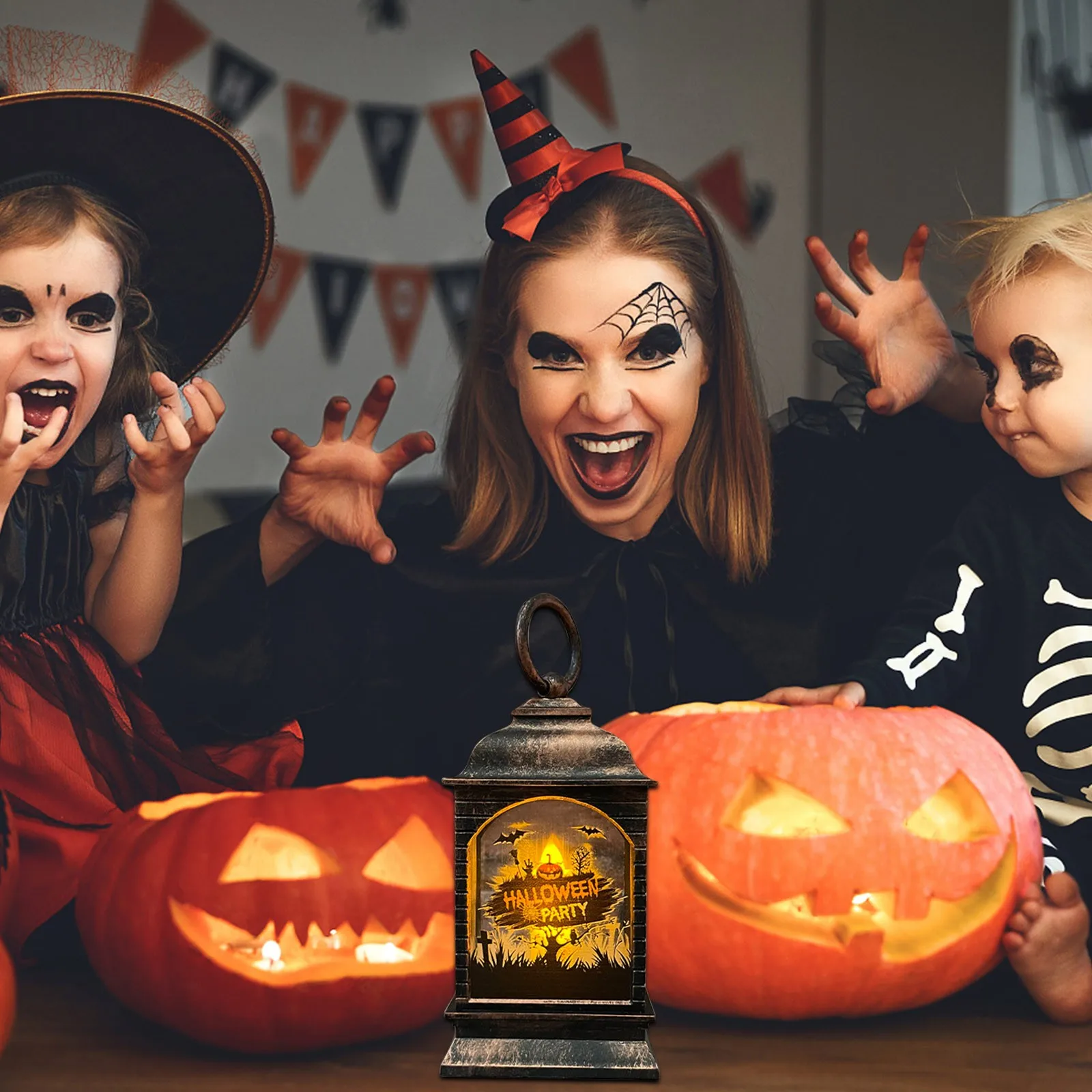 Настольный подвесной ночсветильник для Хэллоуина праздничный декоративный