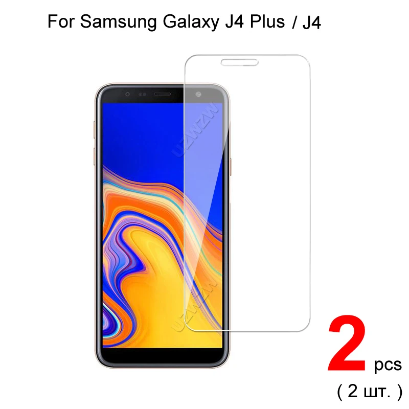 Закаленное стекло для Samsung Galaxy J4 2018 / Plus Защитное экрана стекло|Защитные стёкла и