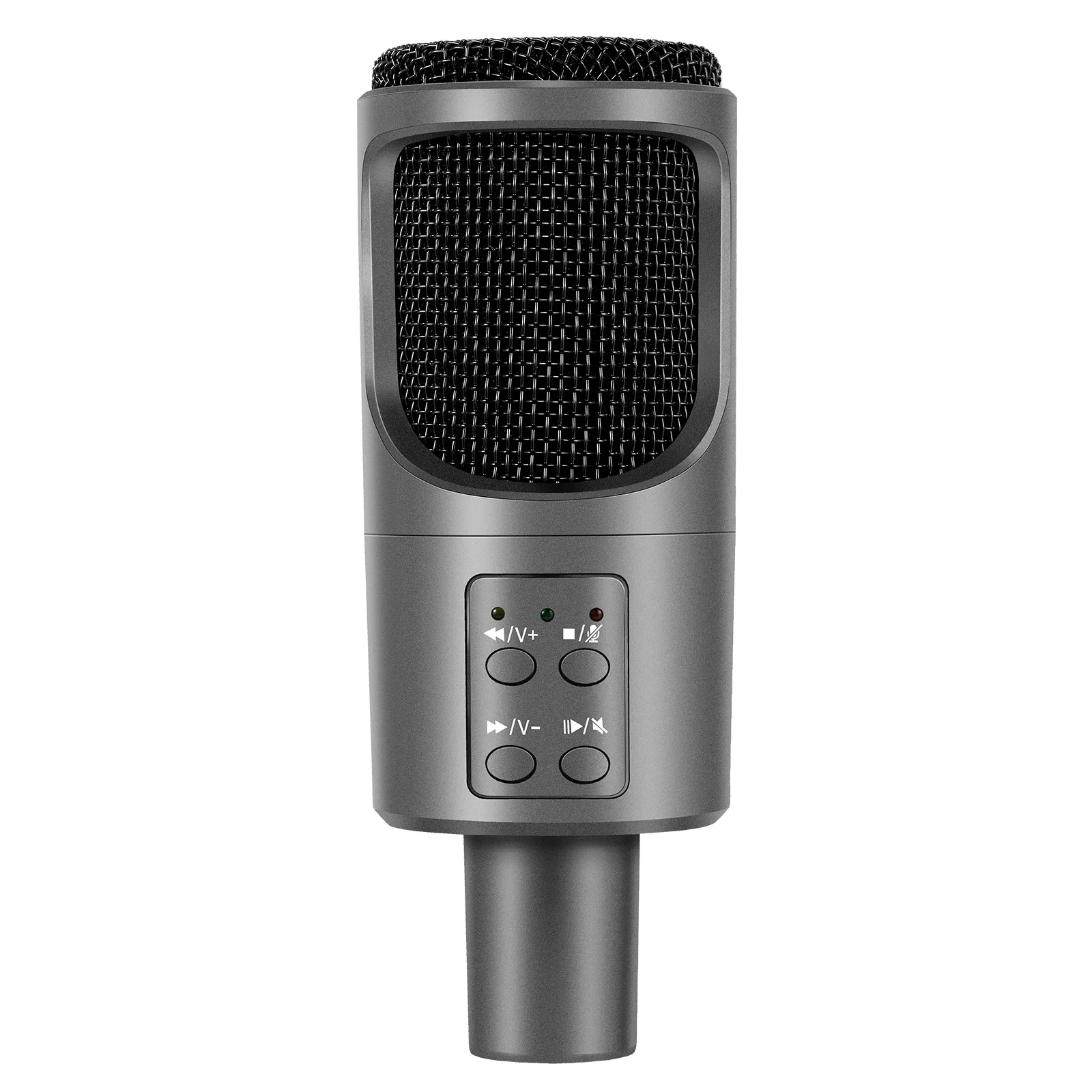 

USB Real-Time Monitoring Condenser Microphone Live Broadcast Equipment Game K Song Desktop Computer Conference