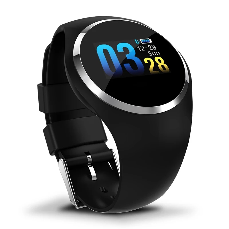 Black LIGE новые модные часы Smart Watch Для женщин физиологические напоминание о частоте пульса крови Давление монитор спортивные часы для IOS и Android - Цвет: Black