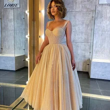 LORIE Elegant Glitter Tulle Prom Dresses Sweetheart Sleeveless Formal Evening Party Gowns A-Line Shiny Pageant Dress Custom Size (2)