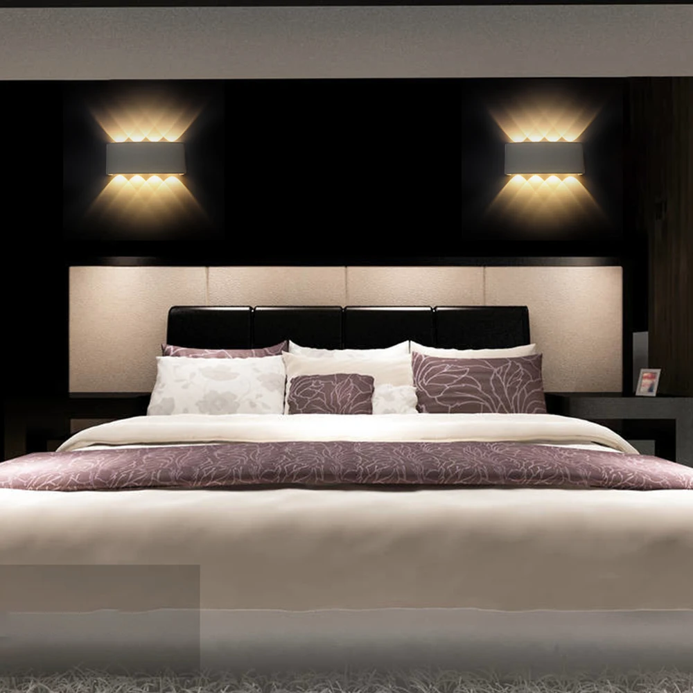

AC85-265V led wall light Modern Wall Sconce Lights LEDs Mounted Up Down Lights Indoor Lighting for Bedroom Balcony Hallway Stair