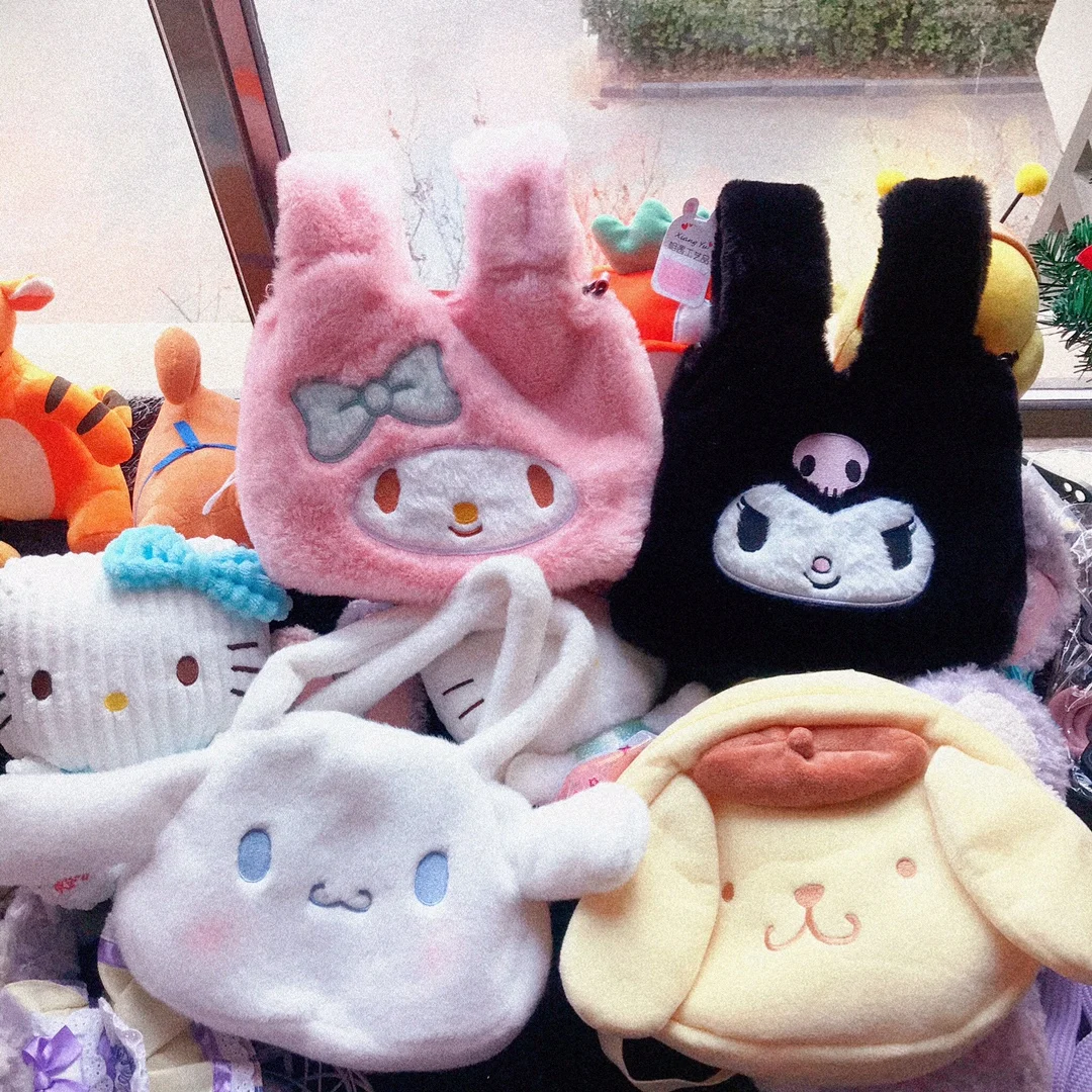 

Kuromi Handbag Women Y2k Kawaii Cute Hand Bags JK Good Quality