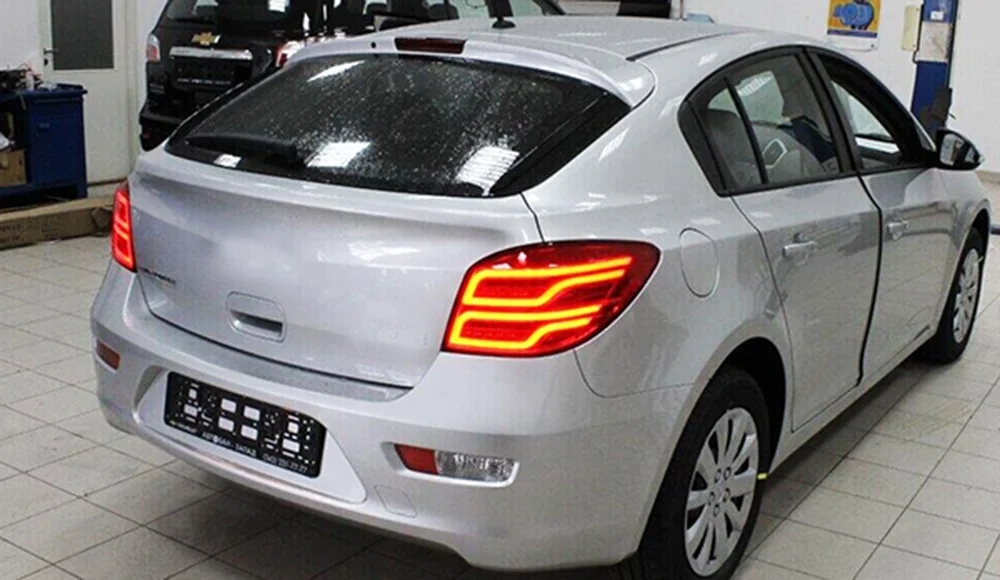 Chevrolet Cruze хэтчбек полный светодиодный задний фонарь задние фонари DRL Задний