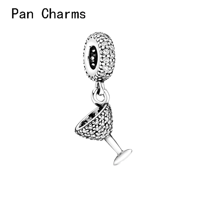 Бусины-подвески из серебра 30% пробы для браслета ожерелья ювелирных изделий |