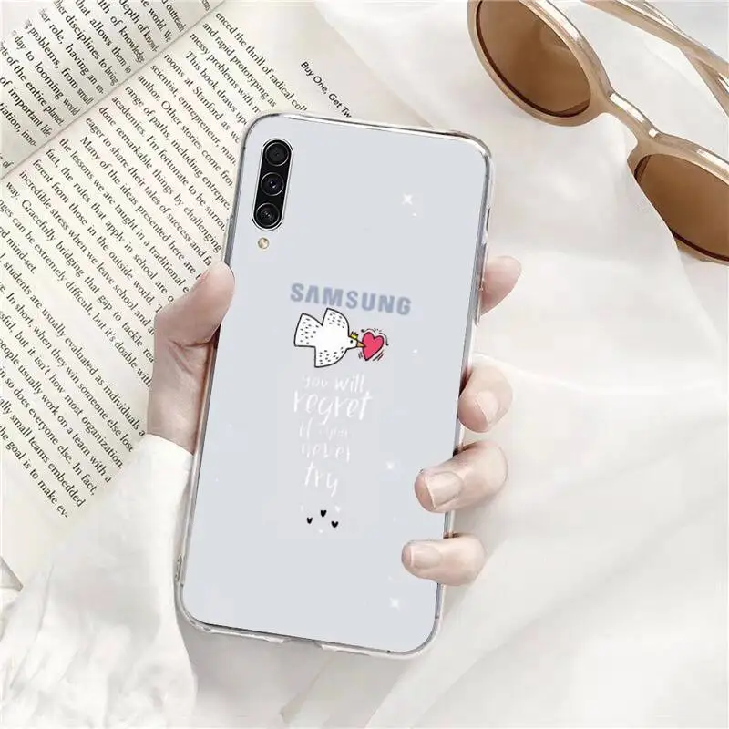 

Funny landscape girl Phone Case Transparent for Samsung s9 s10 s20 Huawei honor P20 P30 P40 xiaomi note mi 8 9 pro lite plus