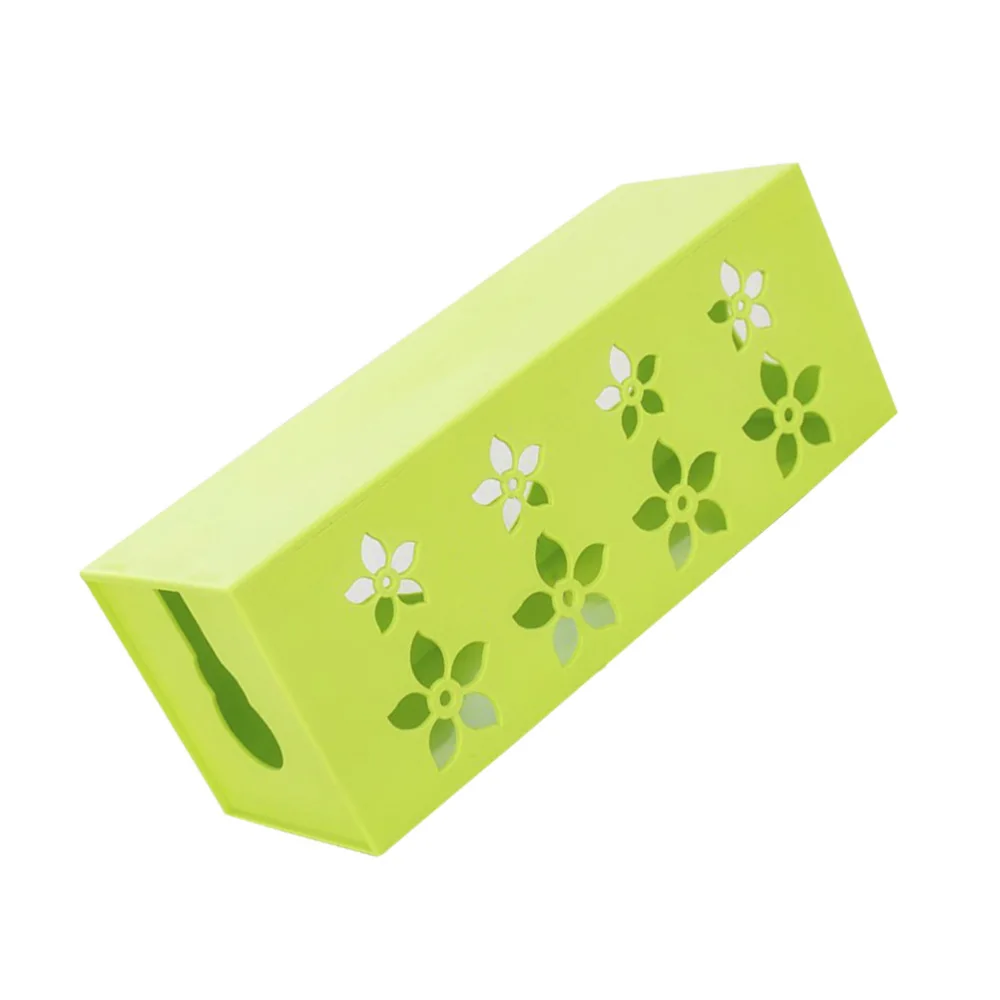 

Wire Storage Box Hollow Creative Fashion Storage Box Wire Container Household Supplies - Size (Green)