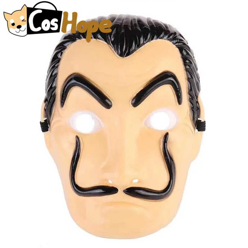 La casa de papel Cosplay Paper House Costume Salvador Dali Cospaly Money Heist Jumpsuit Mask Coverall Jumpsuits Halloween | Тематическая