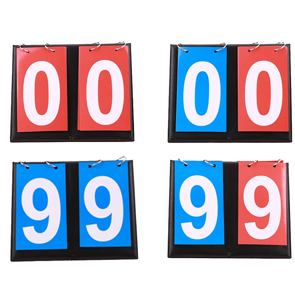 

Flip Professional Badminton Table Tennis Multi Sports Portable Basketball Football Scoreboard Competitions Manual 2 Digit