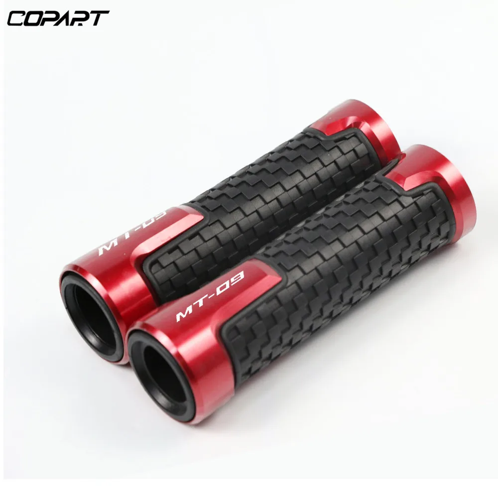 7/8'✢mm For Yamaha MT09 FZ 09 FJ-09 TRACER MT-09 FZ-09 MT07 MT-07 Motorcycle Rubber Hand End Grip Bar handlebar grips - купить по