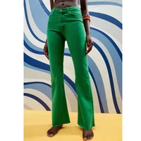 nlzgmsj za women 2021 fashion high street washed elastic jeans woman waist jeans burrs vintage jeans for women 202107