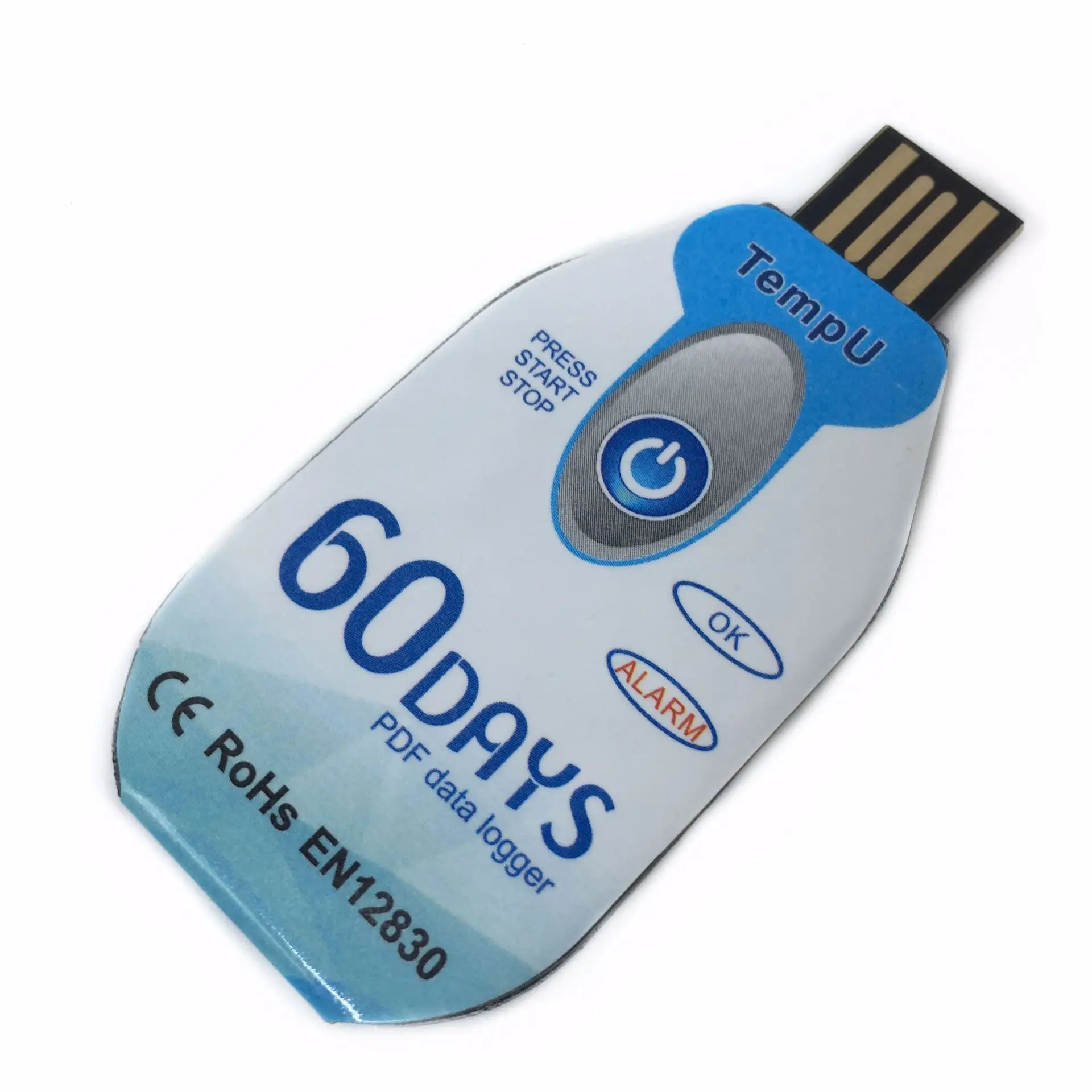 

New Electronic Disposable Temperature Recorder Biological Vaccine Drug Preserving Car Cold Chain Transportation Thermometer