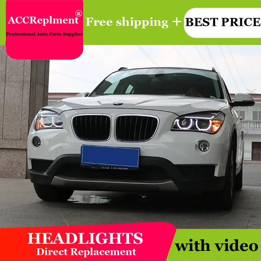 Автомобильный Стайлинг светодиодный налобный фонарь для BMW E84 фары 11-15 X1 120 125