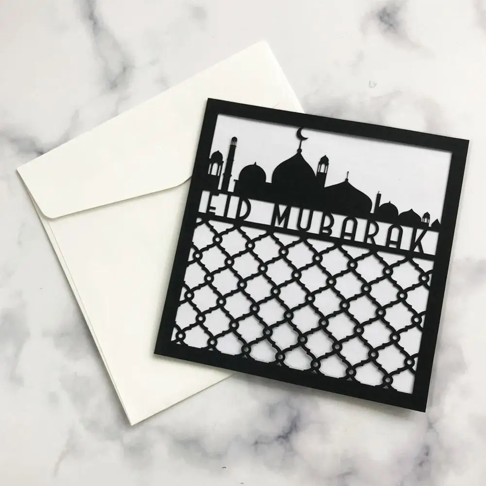 100 шт. изысканный конверт для приглашений на свадьбу | Дом и сад