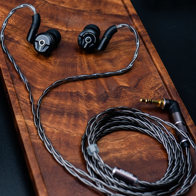 DUNU DK2001 HiFi аудио 3BA + 1DD гибридные драйверы наушники-вкладыши IEM с захватом MMCX