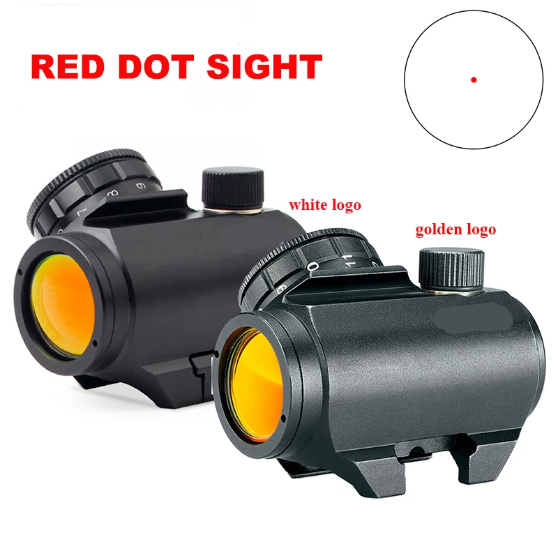 Трофеи белого/золотого цвета с красной точкой прицел для винтовки 3MOA HD матовая