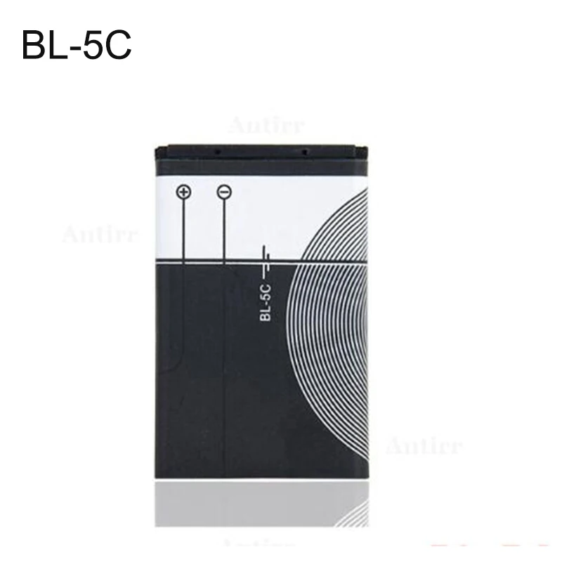 BL-5C сменный аккумулятор 1020mAh оригинальный BL 5C + USB зарядное устройство для