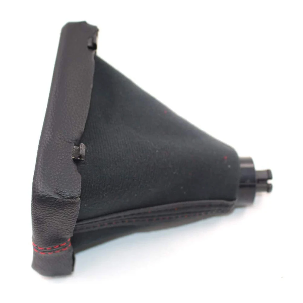 

5/6 Speed Car Gear Shift Knob Leather Gear Shifter Collar Boot Cover For Audi A4 S4 B8 8K A5 8T Q5 8R S Line 2007-2015