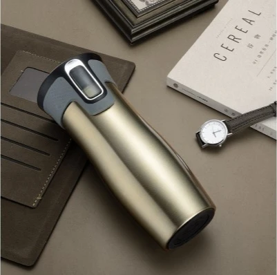 

450Ml Thermos Cup High-End Men's Business Cup Logo Custom Vacuum Flask Insulated Mugs Water Bottle Coffee Mug Auto Cups Gift Box