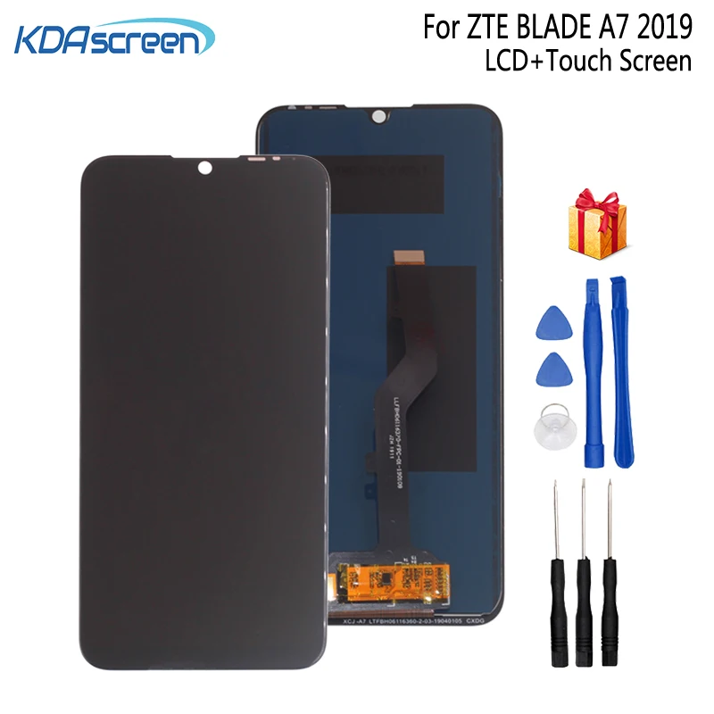 Оригинальный ЖК дисплей для ZTE Blade A7 2019 P963F02 сенсорный экран дигитайзер датчик в