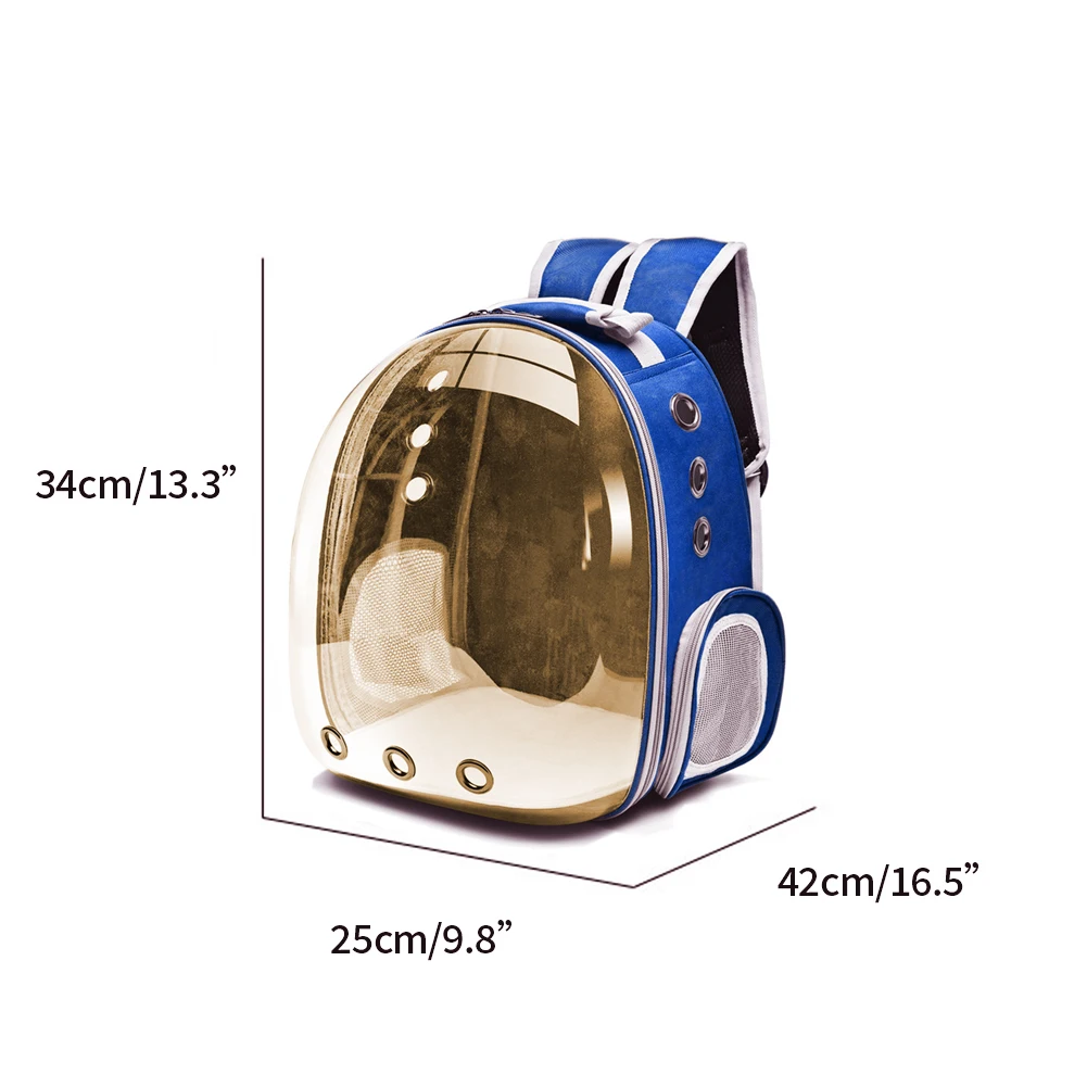 

Cat Carrier Bags Breathable Pet Carriers Double Shoulder Portable Breathable Pet Carrier Backpack For Cats Dogs Outdoor Travel