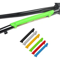 1pcs colorful abs plastic bicycle chain guard protector cycling bike frame protector cycling chainstay rear fork guard
