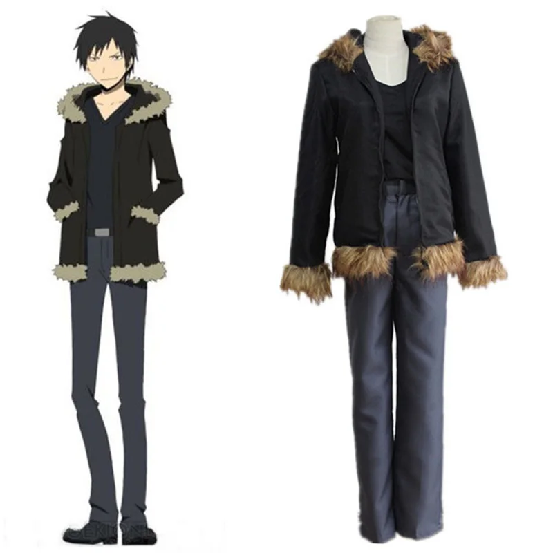 Японского аниме Durarara! Орихара Изая COS одежда выставка годовой встречи