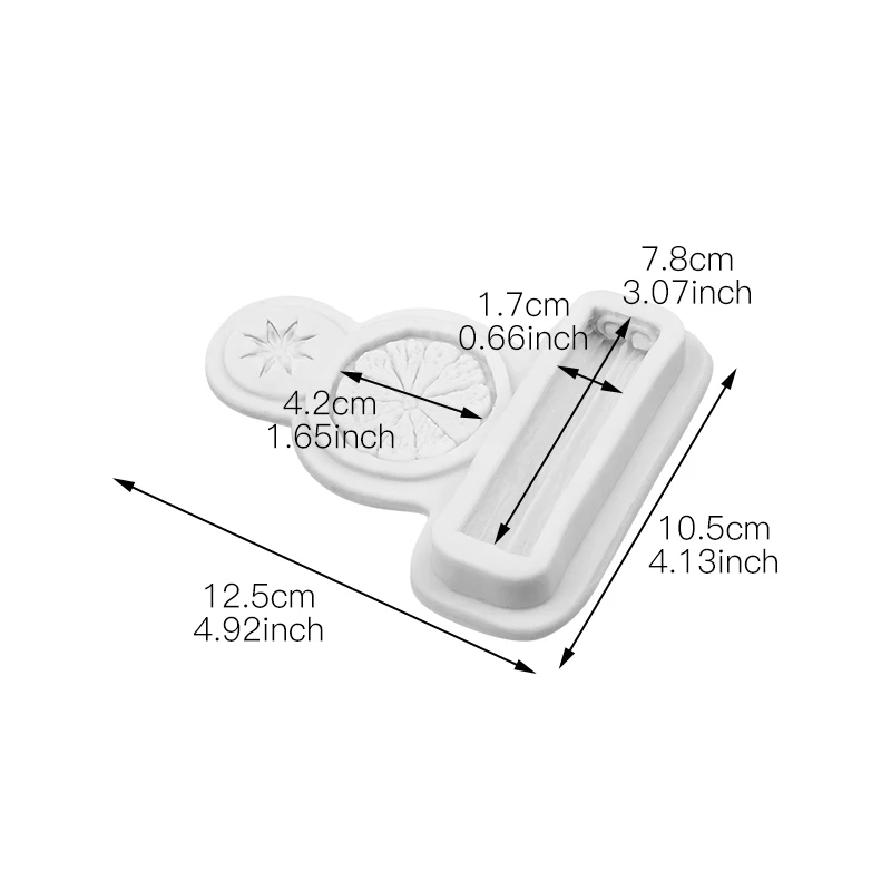 Силиконовая форма для выпечки из аниса корицы лимона | Дом и сад